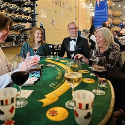 Casino night at Telaya Winery in Idaho
