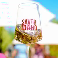 Idaho Riesling in wine glass