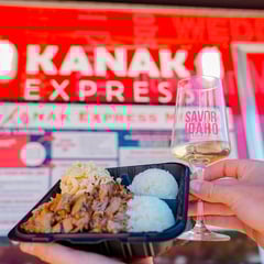 Idaho riesling food truck pairing