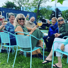 Cedar Draw Cider outdoor seating