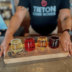 Idaho craft cider flight