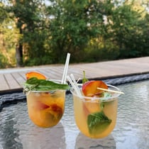 Wine cocktail