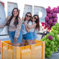 Women aT Holesinsky harvest event