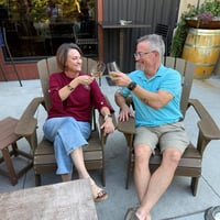 Couple cheers at Telaya Winery in Boise