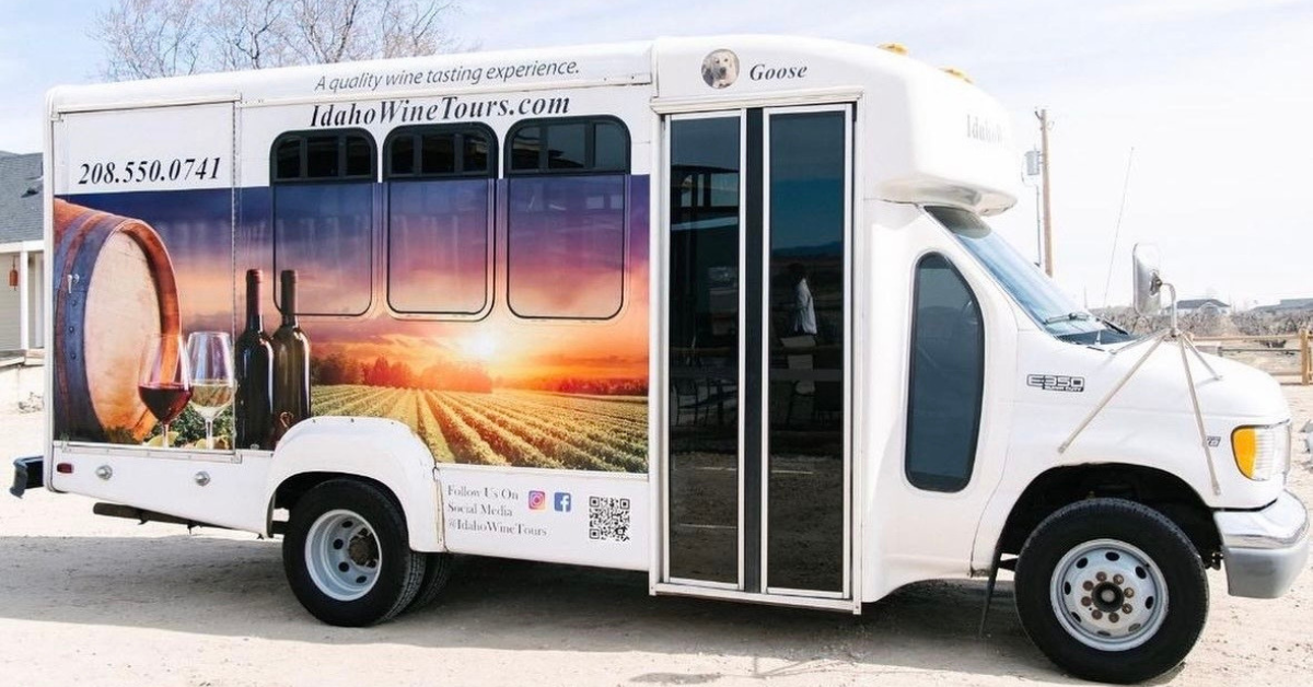 Idaho Wine Tours Bus