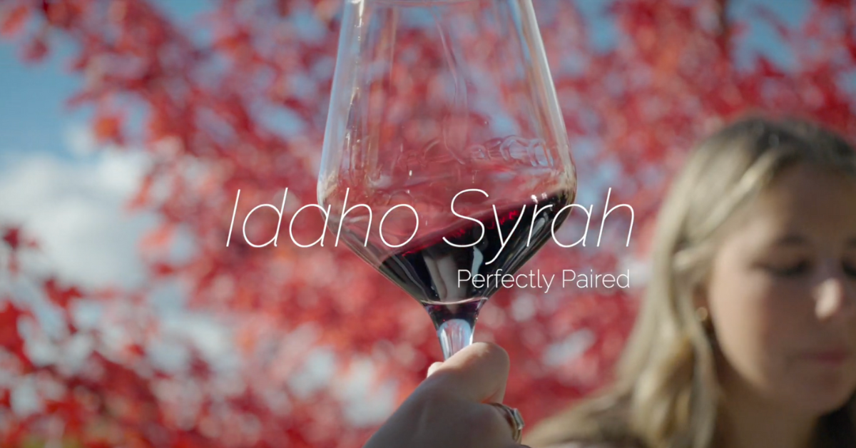 Idaho Syrah Perfectly Paired