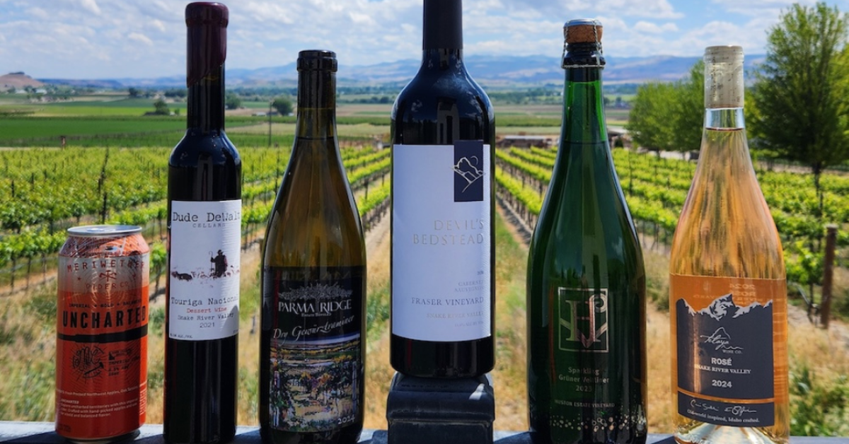 2025 Wine & Cider award winning wine bottles