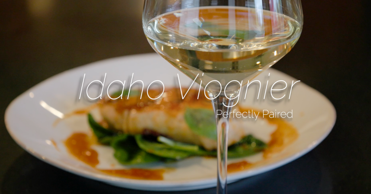 Idaho viognier and pork chops pairing video