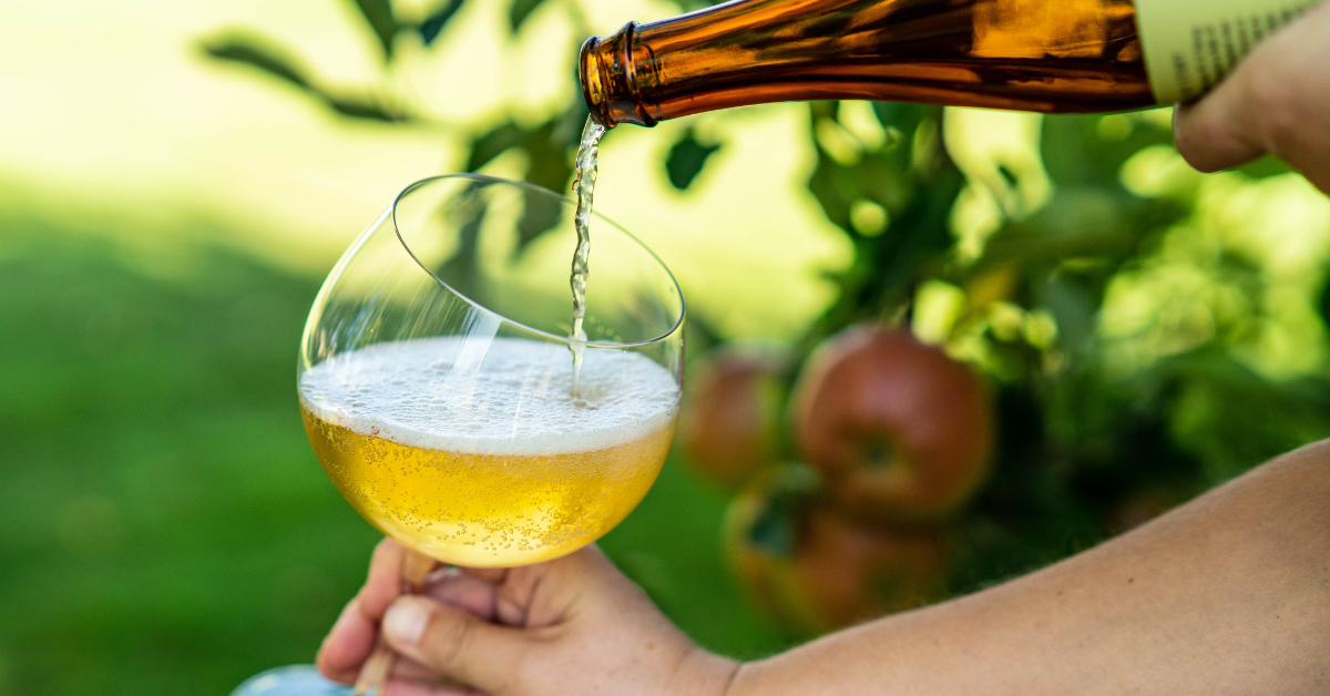 Idaho's best craft cider being poured