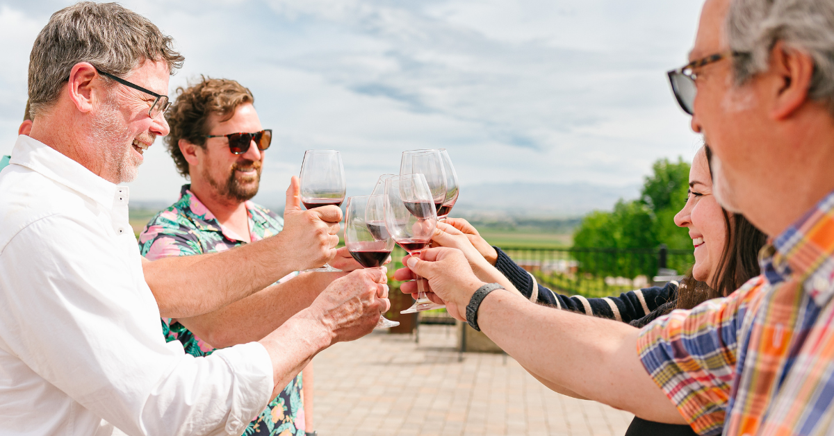 Idaho Wine Friends Cheers